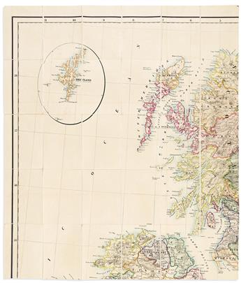 (BRITISH ISLES.) Edward Stanford. The United Kingdom of Great Britain and Ireland. Published Under the Direction of